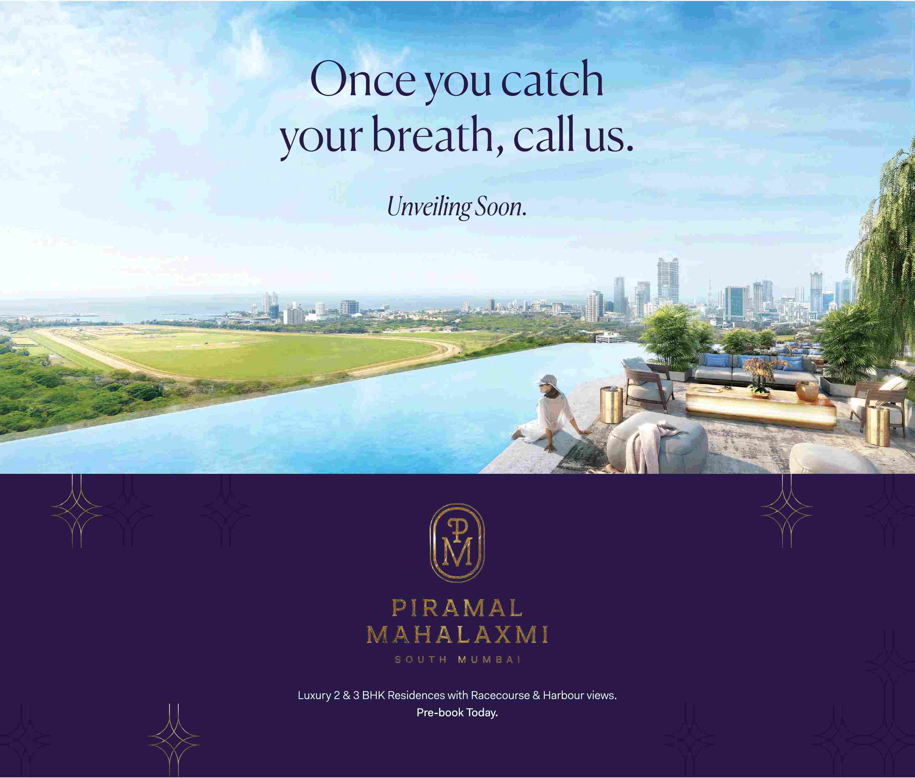 Presenting luxury 2 & 3 BHK with racecourse & harbour views at Piramal Mahalaxmi in Mumbai Update